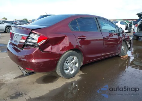 2014 Honda Civic Lx from USA, damaged, VIN 19XFB2F57EE266522